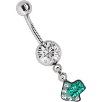ADELIA'S Bauchnabelpiercing Elegante Banane