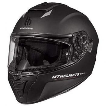 Casco Moto MT 2019 Blade 2 SV Sólido Mate Negro
