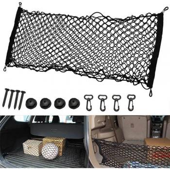 Adjustable Trunk Storage Mesh Bag
