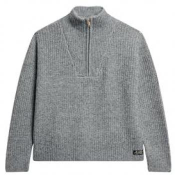 Superdry & Co Pullover 'Essential' Grigio Sfumato