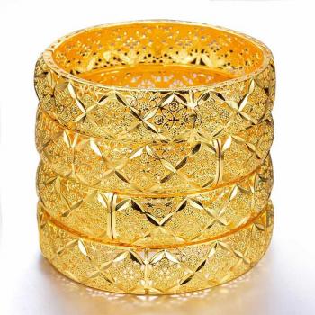 Luxury Gold Bangles for Women