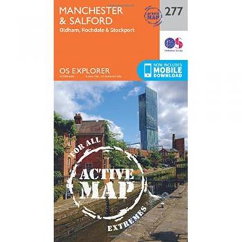 Ordnance Survey Map of Manchester & Salford