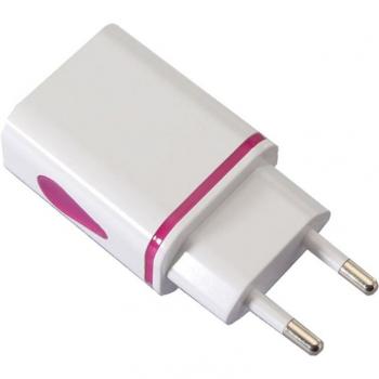 EU Plug 2 Ports USB Charger for Mobile Phones