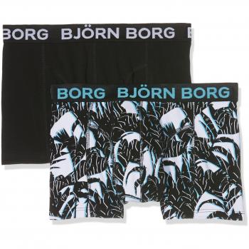 BLACK TROPICAL BOXER SHORTS BJORN BORG M