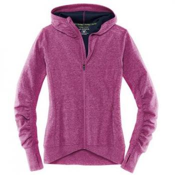 Felpa Brooks running Joyride Femminile Lampone