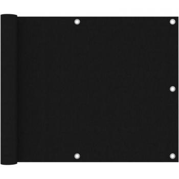 BalconScreen Noir Oxford 75x500 – Protection Privée & Brise-Vue (Helloshop26)