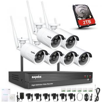 SANNCE WiFi Surveillance System 1080p