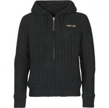 Sweat à Capuche Zip Schott PLDUNCAN Noir