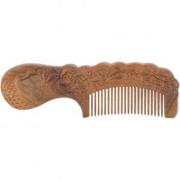 Peigne en bois naturel pour cheveux