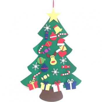 Santa Claus Filzornament für Weihnachten