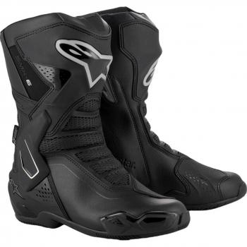 Bottes de Moto Alpinestars Stella SMX‑6 V3 Noir/Argent (Taille 43)