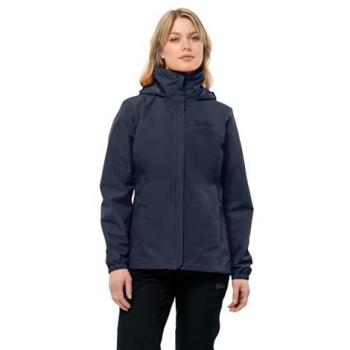 Jack Wolfskin Stormy Point 2L Giacca Blu