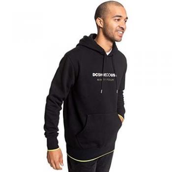 Felpa DC Shoes Howitt con cappuccio per uomini, taglia L, nero