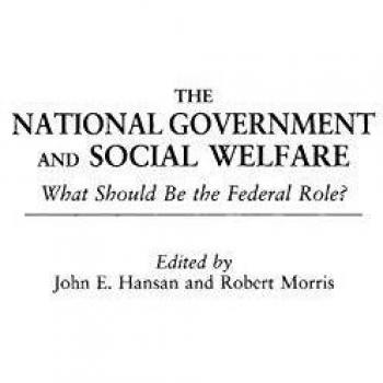 Hansan, John: The National Government and Social Welfare