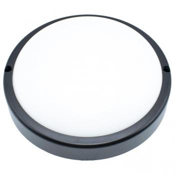 Plafoniera a LED 15W Tonda Nera Poliplast MARTHA 4200K
