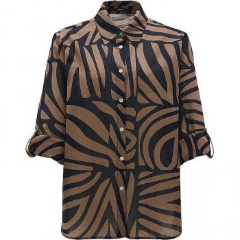 OPUS FUMINE Hemdbluse lockere Passform