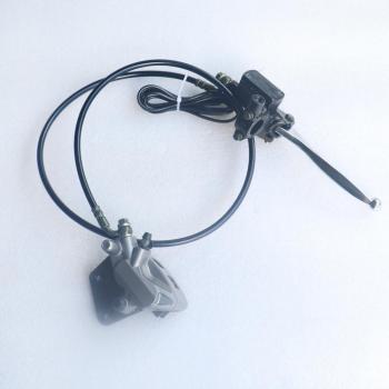 Motorcycle Remschijf Hoofdremcilinder Met Pads Voor 110cc 125cc Dirt Bike