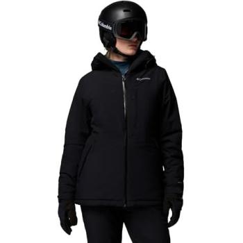 XS Columbia Liftline Damen‑Jacke mit Kapuze, schwarz, 200 g/m²