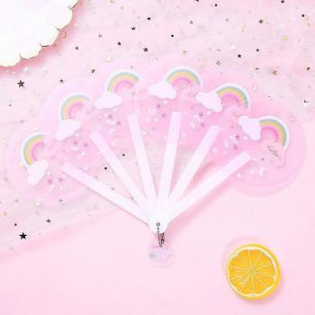 6-Fold Cartoon Summer Fan for Portable Cooling ITAS6648A