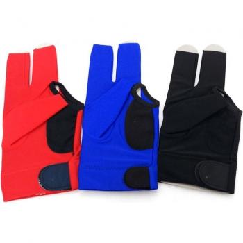 IBS 2pcs Billiard Pool Snooker Half-Finger Gloves
