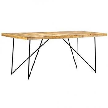 VidaXL Table de Salle à Manger 180x90x76 cm Bois de manguier massif