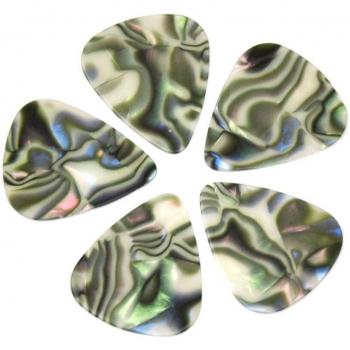 100pcs Abalone Guitar Plectrums 0.71mm