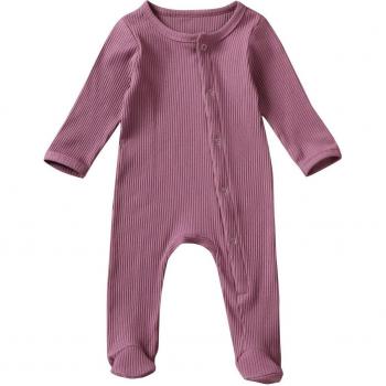 Pudcoco Baby Boy Girl Long Sleeve Jumpsuit 0-6M