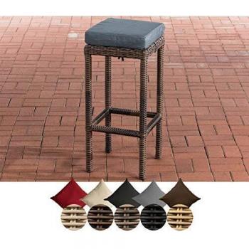 Polyrattan Barhocker Alia 37 x 37 cm