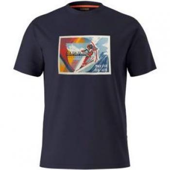 T-Shirt Napapijri S-Portalet Casual Sportiva Maniche Corte