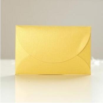 Vintage Colored Pearl Mini Envelopes