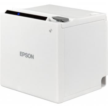 Epson TM m30II Belegdrucker Thermozeile Rolle 7,95 cm 203 x 203 dpi bis zu 250 mm/Sek. USB 2.0 LAN Bluetooth NFC USB 2.0-Host Schneider Weiß