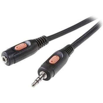 SpeaKa Professional Klinkenverlängerungskabel 3.5 mm, 5m