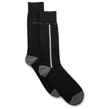 Hugo Boss Calcetines Iconic – Set de 2 (negro)