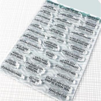 Clear Scrapbooking Silicone Stamp