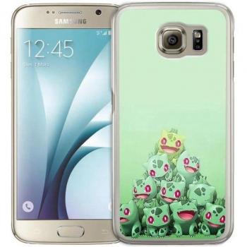 Samsung Galaxy S7 Edge Case mit Pokémon Bulbasaur Motiv