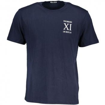 Bikkembergs Blue Graphic T-Shirt
