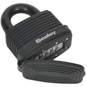 Sealey PL302CW | Steel Body Weatherproof Combination Padlock 48mm