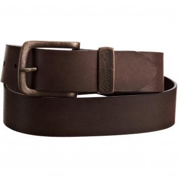 Wrangler Basic Metal Loop Belt Brown