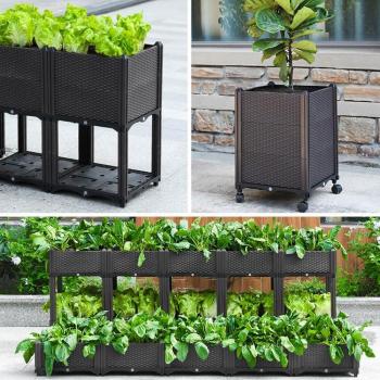 Cultiva en Casa: Caja Ampliable para Vegetales y Flores