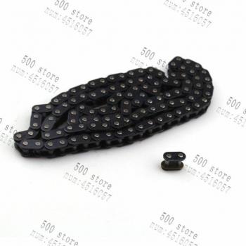 Repuesto de cadena para Mini ATV T8F 108 116 126, con piñones y conexión maestra, moto de bolsillo china Dirt Quad, Minimoto 2T 47cc 49