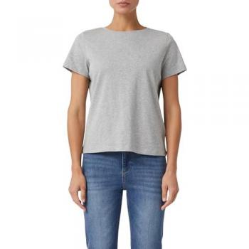 Comma Casual Identity Damen T-Shirt 42 – casual, Rundhalsausschnitt, Baumwolle