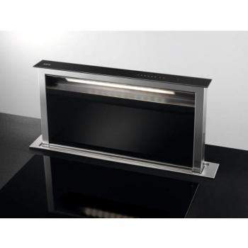 AEG 90cm Downdraft Black and Stainless Steel Cooker Hood DDE5980G