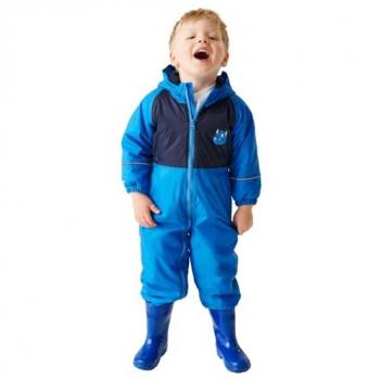 Vêtement complet d’hiver étanche Regatta pour bébés – bleu, 92 cm