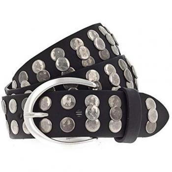 Vanzetti Executive Black Leather Belt – 80 cm