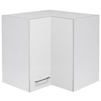 Eckhängeschrank FLEX-WELL Kopenhagen 60 cm x 54 cm x 32 cm, 2 St., weiß matt