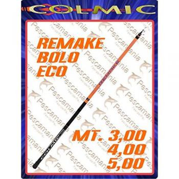 Colmic Remake Bolognese Rod – Dual‑Color Orange/Black, 4 m Unisex