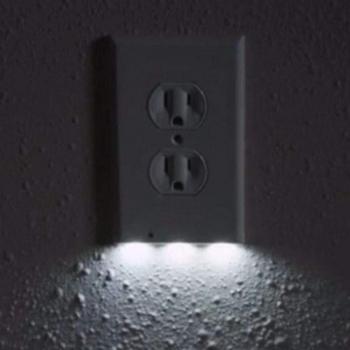 Energy Efficient LED Night Light Socket Cover