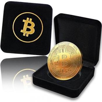 Oro 24 Carati: Moneta Bitcoin Collezione 2018