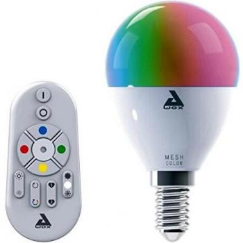Ampoule connectée E14 5 W avec télécommande