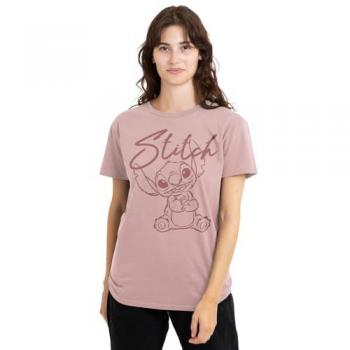 Powder Rose Lilo & Stitch Sketchy Classic Shirt